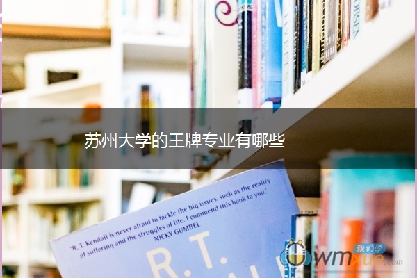 苏州大学的王牌专业有哪些 苏州大学的王牌专业有哪些