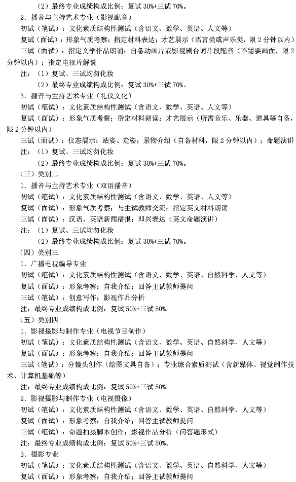 浙江传媒学院2020年艺术类招生简章 浙江传媒学院2020年艺术类招生简章