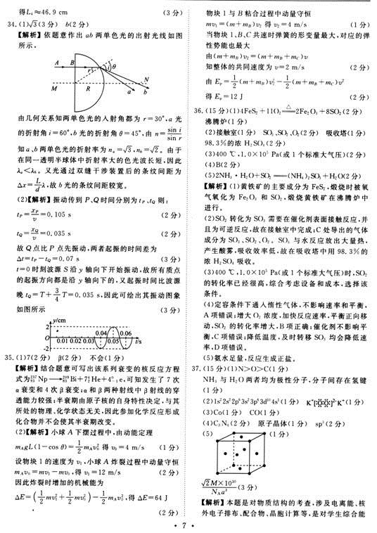 衡水金卷2021年高考模拟押题卷理综试题 衡水金卷2021年高考模拟押题卷理综试题